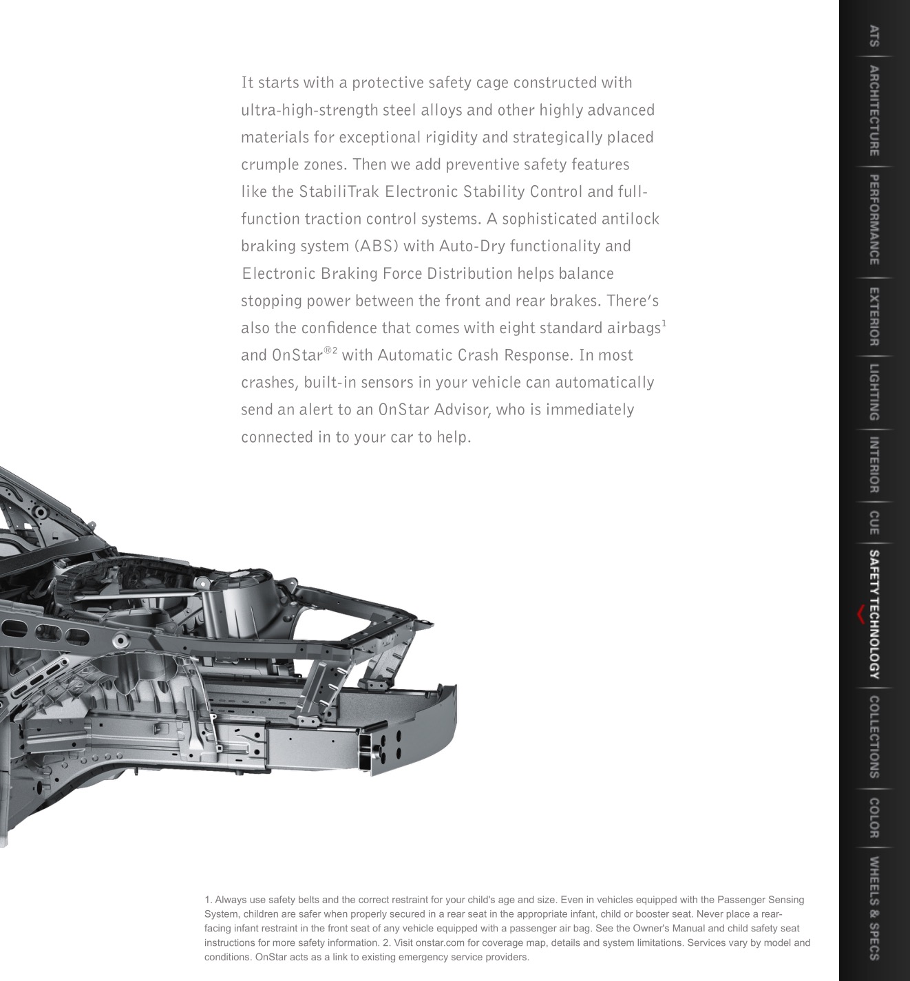 2013 Cadillac ATS Brochure Page 8